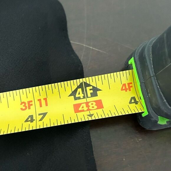 Vintage Jones New York NWT 100% Silk Black V Neck Sleeveless Midi Dress Sz 8 Y2K - Picture 12 of 13